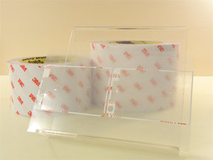 Cinta de papel de transferencia adhesiva de doble cara acrílica de algodón antideslizante superventas precortada - Product Image 6