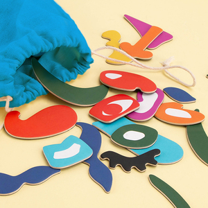 I bambini che cambiano il viso di emozione fanno i volti fai da te descrivono i sentimenti giocattoli educativi per bambini - Product Image 3