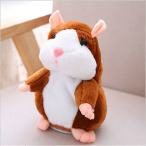 Produttori di giocattoli farciti per bambini piccoli criceti elettrici intelligenti diretti economici di babbo natale all'ingrosso - Product Image 4