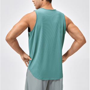 Muscle Gym Tank Top for <b>Men</b> Casual Fitness Sport Wear Breathable Quick Dry Eco-Friendly Anti-Pilling Sleeveless - Product Image 1