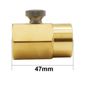 CGA320/W21.8 Mini adaptateur de recharge de CO2 <span class=keywords><strong>bouteille</strong></span> de soda domestique <span class=keywords><strong>bouteille</strong></span> d'eau de soda cartouches de connecteur de remplissage de CO2 avec broche RVP - Product Image 4