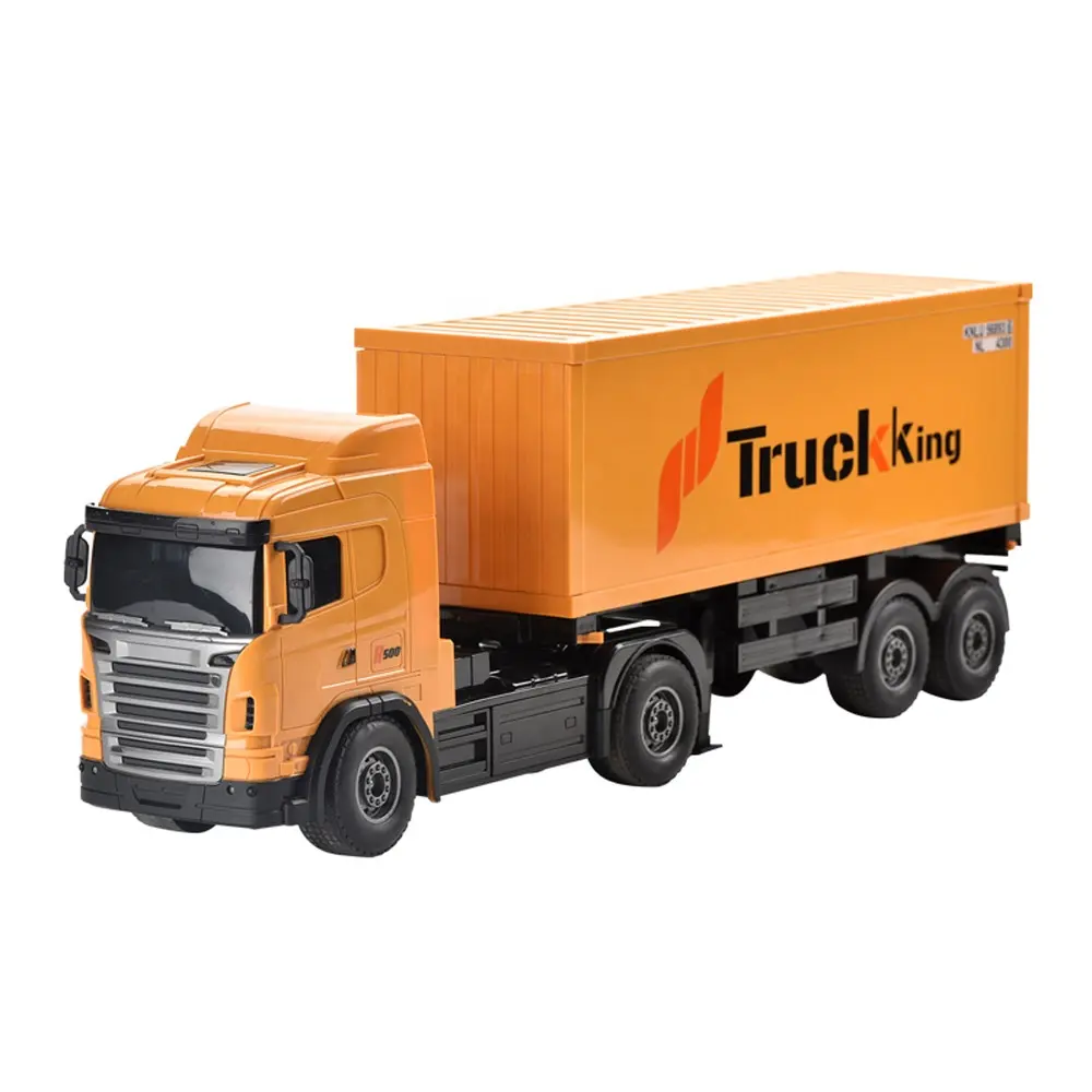 2.4G rc truck toy trailers remote control car for children