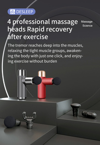 Pistolet de <span class=keywords><strong>massage</strong></span> électrique sans fil, course de 6 mm, vibrations haute fréquence, chargement USB-C, idéal pour la maison et la salle de sport, cadeau - Product Image 2
