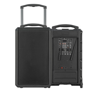 2000W 12" Portable Trolley Karaoke Speaker for V5.0 DSP <strong>Echo</strong>/Reverb Wireless Microphone Rechargeable Battery Guitar <strong>Input</strong> - Product Image 1