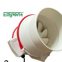 Ventilateur centrifuge silencieux à flux mixte pour gaines, haute pression statique, pour ventilation CVC et évacuation des gaz, idéal pour les salles de culture commerciales