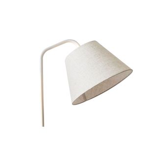 Caoutchouc Lampes En Bois Bois Nature Décorer Maison Lampe au <span class=keywords><strong>sol</strong></span> Base En Bois Stockage Lampadaire Lin Tissu Abat-Jour salon lumière - Product Image 5