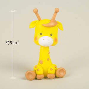 ของตกแต่งเค้กรูปสัตว์ป่าสำหรับตกแต่งเค้กวันเกิดรูปยีราฟสิงโต - Product Image 5