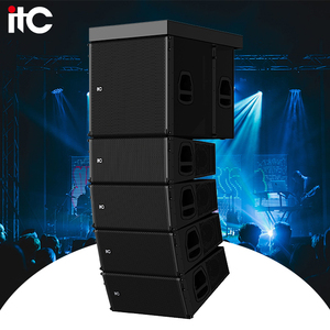 Haut-parleur vertical de 10 pouces pour scène professionnelle avec impédance de 4 ohms, son surround pleine gamme, haut-parleur KS-210 F - Product Image 1