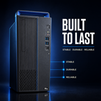 Desktop Enterprise Paket Lengkap Hygon 3350 Prosesor 8 Core 16GB 256G SSD Chassis 15L Perangkat Input USB Layar 23.8 Inci untuk Bisnis