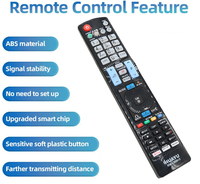 Control Remoto Universal de Repuesto de Alta Calidad HUAYU RM-L999+3 para Televisores LG LED LCD HDTV
