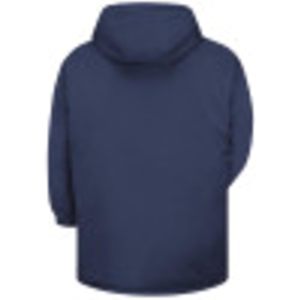 Parka de peso pesado personalizada para hombre, lona de talla grande con material de relleno de algodón, Color Rojo - Product Image 5