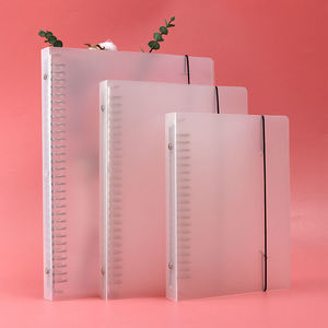 Wholesale A4 A5 B5 Notebook <strong>Planner</strong> Notebook Diary Inside Filler Papers Inner Page Frosted Transparent Binder Notebooks Cover - Product Image 2