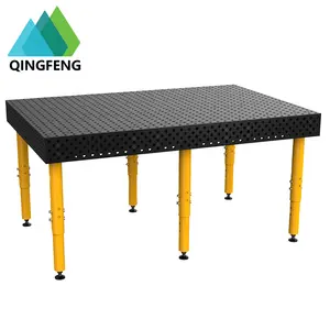 3D Welding Table Nitrided D28 D16 customized Accessories robot boxs bolt squares jigs clamps fixtures station OEM work benchs