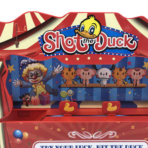 Gioco Interattivo Genitore-Figlio Simulazione di Tiro Sparatutto con Anatre con Pistola a Proiettili di Gomma Non Dannoso per Bambini - Product Image 4