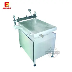 Manual Flatbed T-shirt Stencil Printing Machine / Textile Silk Screen Printing Machine