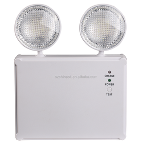 CR-7066 đôi đầu hai điểm dẫn ánh sáng khẩn cấp với pin dự phòng cho trường hợp khẩn cấp - Product Image 4