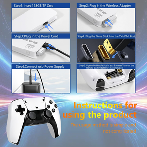 Console de jeu rétro classique, prend en charge plus de 20 000 jeux, sortie vidéo 4K HD, station de jeu avec plus de 20 émulateurs - Product Image 4
