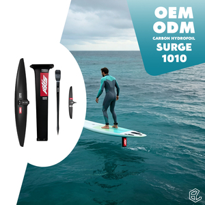 Set de Wing Foil SURGE 1010, Hydrofoil de Carbono con Mástil de Carbono PRO UHM 800, Configuración Completa para Surf y Freeride - Product Image 1