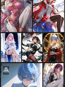 Cheongsam Saint Maiden Vol 3 A5 tablero de arte raro <span class=keywords><strong>Sexy</strong></span> Waifu diosa historia colección tarjetas chica fiesta Booster Box pasatiempos regalos - Product Image 2