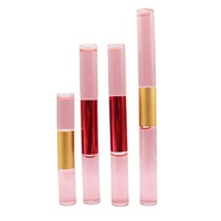 Flacon en verre personnalisé 3ml 5ml 10ml Flacon à bille pour huile essentielle Flacon à bille double extrémité pour parfum Bille en acier inoxydable