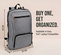 Sac à dos d'affaires et étudiant tendance avec logo personnalisé, antivol, résistant à l'eau, bretelles arquées et compartiment zippé pour ordinateur portable