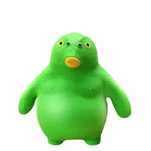 Sıkmak çocuk oyuncakları popüler yeşil garip Anti stres streç sıkmak domuz stres giderici oyuncaklar hayvan eşek sıkmak eşek