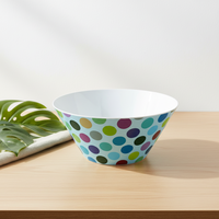 Offre Spéciale haute qualité en plastique ronde mélamine saladier