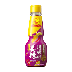 Haoji fabrica venta caliente <span class=keywords><strong>buen</strong></span> gusto 220g y 12 alta calidad jengibre picante y salsa de Chile Sichuan - Product Image 2