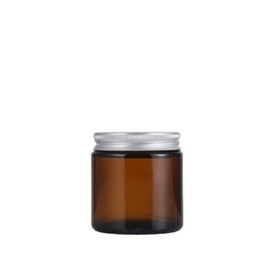Frasco de Vidrio Marrón de 100 ml con Tapa de Aluminio, Recipiente para Velas Aromáticas, Kit para Hacer Velas DIY - Product Image 2