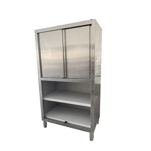 Gabinete inoxidable de almacenamiento de acero inoxidable resistente Victory para equipos de cocina para laboratorios de hoteles y restaurantes - Product Image 6