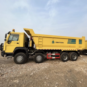 Zware China Populaire Merk Sinotruk Howo Dump Truck 8X4 12 Wheeler 400hp 50 Ton Lhd Dump Tipper Truck Te Koop - Product Image 5