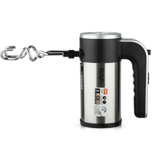 Raf Brand New Arrival Hand Mixer 1000W Multi-purpose 360 <b>Swivel</b> Base 5 Files Speed Double Rod Stirring Food Domestic Hand Mixer - Product Image 2