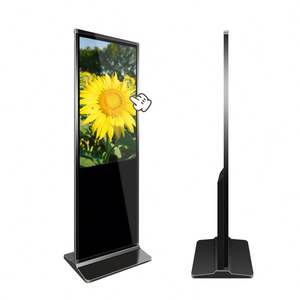Sanfu حامل أرضي بشاشة لمس اندرويد تجارية 32 بوصة كشك إعلاني رقمي مع رسوم متحركة ودعم SDK - Product Image 1
