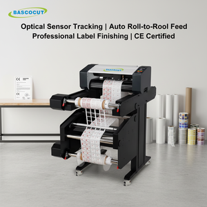 Macchina Automatica di Alta Precisione per Taglio e Rimozione Scarti con Sistema CCD per Etichette in Vinile e Adesivi - Product Image 1