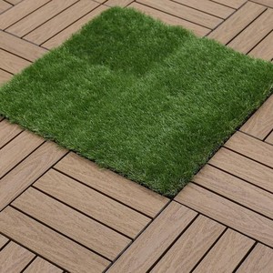 Tuile de terrasse en fibre de WPC imperméable, antidérapante, antidérapante, adaptée aux pieds nus, pour patio, terrasse et bord de mer - Product Image 5