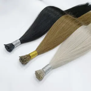 XHAIR фабрика шелковистые сильные высококачественные предварительно скрепленные кератиновые накладные человеческие волосы для наращивания оптовая продажа волос