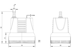 Groothandel Mini Circulerende <span class=keywords><strong>Aquarium</strong></span> Pomp Bodem Zuigwater Pomp - Product Image 2