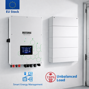 Inversor Solar Híbrido Trifásico de 8kW, <span class=keywords><strong>10kW</strong></span>, 12kW con Pantalla LCD HMI Inteligente para Sistema de Almacenamiento de Energía Doméstico, Disponible en Alemania/Polonia (Stock UE) - Product Image 1