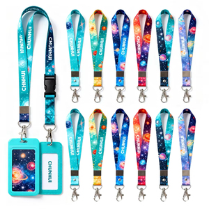 Custom Printed Polyester Neck <strong>Lanyard</strong> With Key Chain Event Accessory Personalized Dye <strong>Lanyard</strong> - Product Image 1