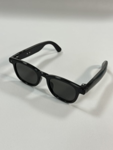 JS01 PRO AI Glasses White Frames 12MP Camera Touch Control Dual-<b>Mic</b> ENC AI Translation ChatGPT 42.5g - Product Image 2