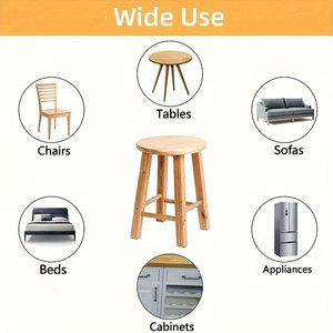 Tùy chỉnh tự dính <span class=keywords><strong>EVA</strong></span> không trượt miếng đệm đồ nội thất tròn vuông dính cho bề mặt cứng tùy chỉnh đồ nội thất bảo vệ chân - Product Image 6