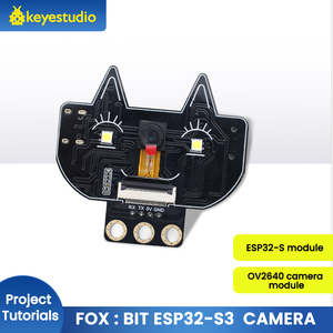 <span class=keywords><strong>Module</strong></span> caméra FOX:BIT ESP32-S3 avec programmation ESP32S3 et caméra OV2640, avec tutoriels de projet pour ESP32 - Product Image 2