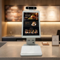 Mesin Kasir POS Android 10.1" Terminal Pengenal Wajah NFC Sistem POS All-in-One Printer Scanner untuk Toko Retail