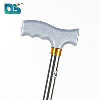 Bastón de Aluminio Plegable, Portátil, Ajustable en Altura, Ligero, Ortopédico, para Caminar, para Personas Mayores
