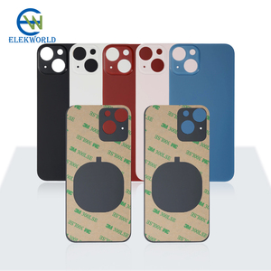 Cristal Trasero para Teléfono Móvil con Orificio Grande para Lente de Cámara, para Samsung, para <span class=keywords><strong>iPhone</strong></span>, Repuesto de Carcasa Trasera de Cristal para Batería - Product Image 3
