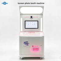 Máquina expendedora coreana con impresora de fotos para cabina de fotos, ideal para selfies. ¡Compra a precios increíbles! Impresora de fotos para fotomatón.