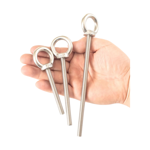 Boulon à œil en acier inoxydable 304 allongé avec filetage M3/M4, norme DIN444, œil de mouton avec <span class=keywords><strong>anneau</strong></span>, longueur 10 mm/25 mm, vis à joint en boîte - Product Image 3