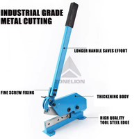 Cisaille manuelle Petite Guillotine Cisailles à tôle fine Coupe industrielle Cuivre Aluminium Fil de fer Outils de coupe de métal