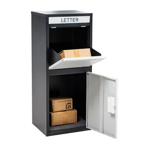 Caja de seguridad independiente para porche de apartamento, paquete de cajas de correos con bloqueo automático