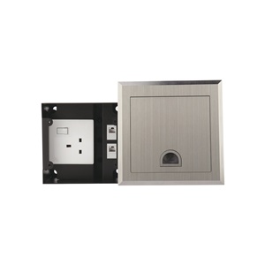 Caja de Conexiones para Piso de Acero Inoxidable con Tapa Impermeable IP66 y Mecanismo de Autobloqueo - Product Image 4